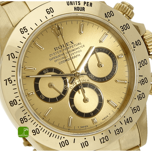 Rolex Zenith Daytona Gold Zifferblatt