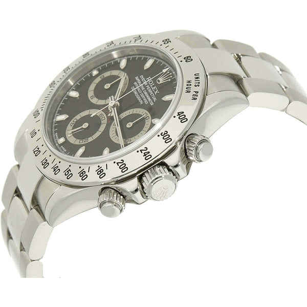 Rolex Daytona 116520 schwarz Gehaeuse rechts 