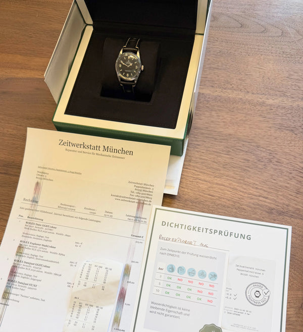 Rolex Explorer 1016  mit Papieren 