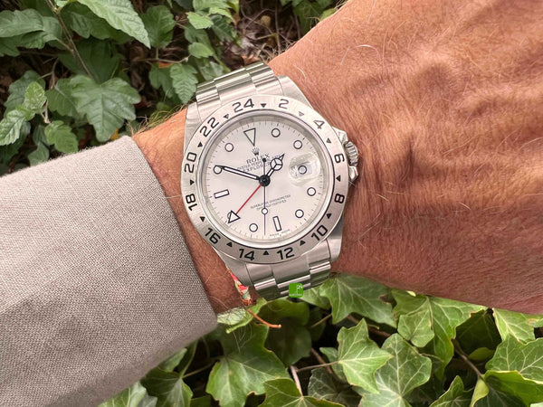Rolex Explorer 16750 Polar 2008 am Arm