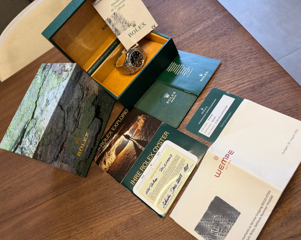 Rolex Explorer II 16570 in der Box 
