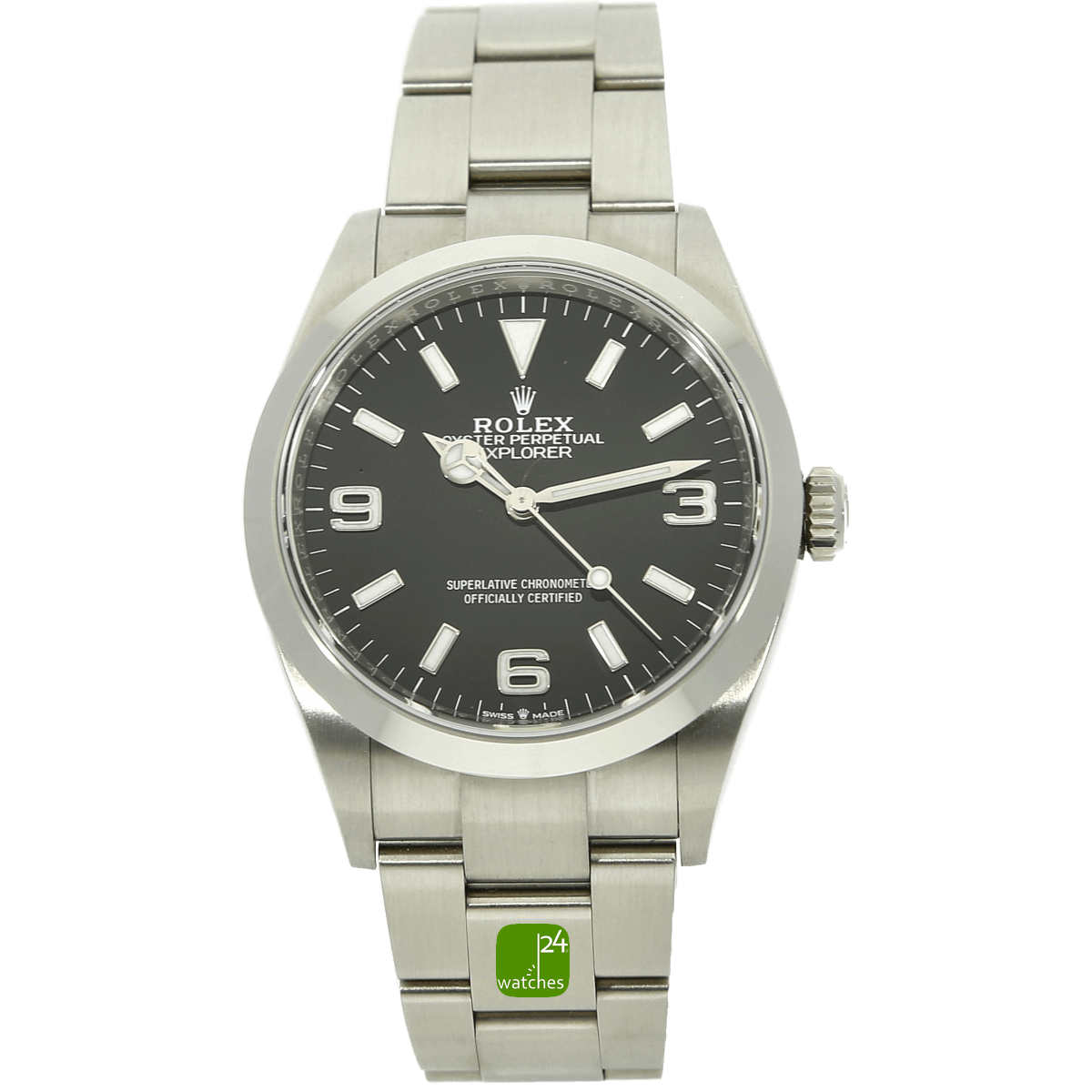 rolex explorer 1 gebraucht 124270 stehend