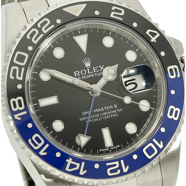 Rolex GMT Batmen Zifferblatt 
