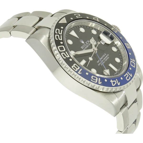 Rolex GMT Batmen Gehaeuse links 