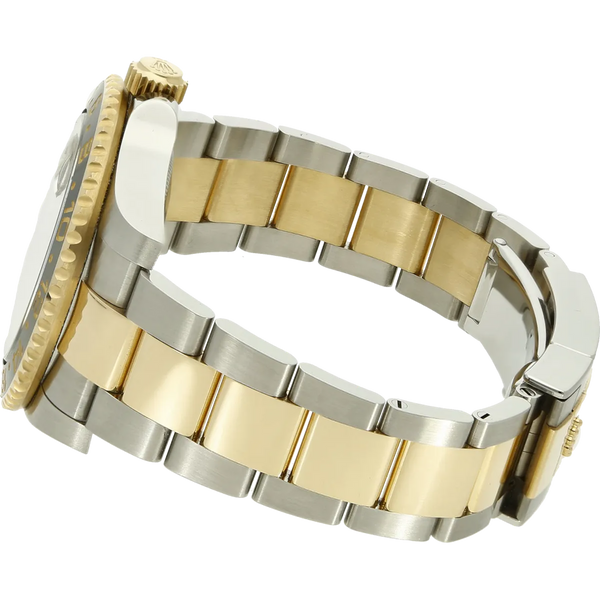 Rolex GMT Stahl Gold 116713 Armband links