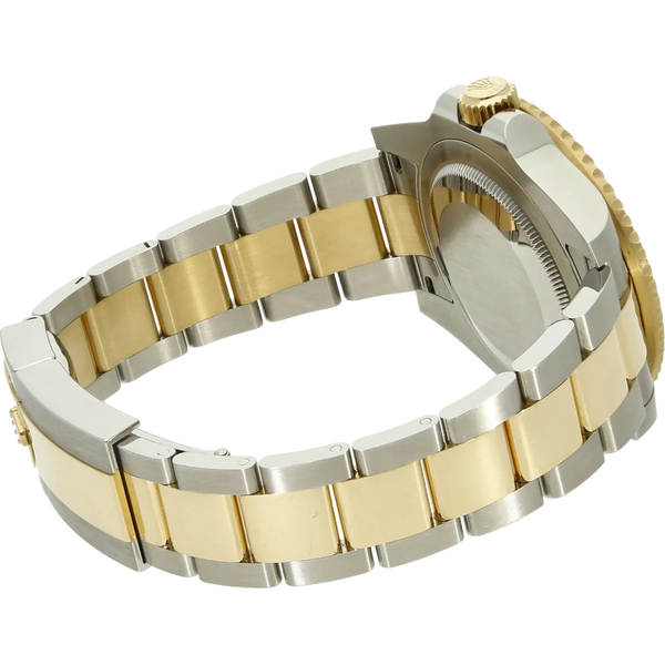 Rolex GMT Stahl Gold 116713 Armband rechts 