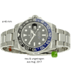 Rolex GMT Batman neu liegend