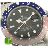 Rolex GMT 16750 Pepsi Zifferblatt