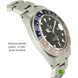 Rolex GMT 16750 Pepsi Gehaeuse links