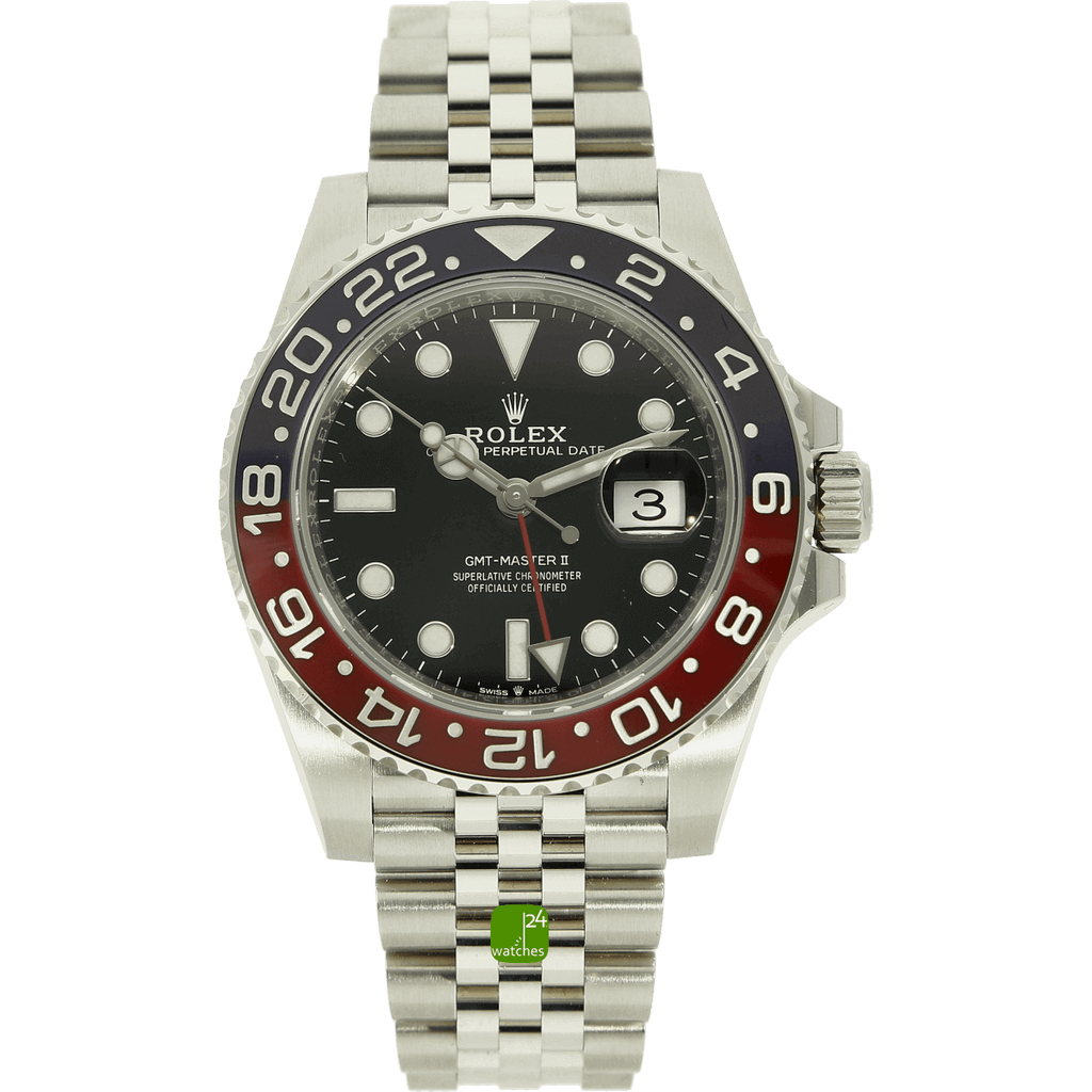Rolex GMT Pepsi neu stehend