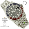 Rolex GMT Pepsi neu halb liegend