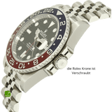 Rolex GMT Pepsi neu Gehaeuse rechts