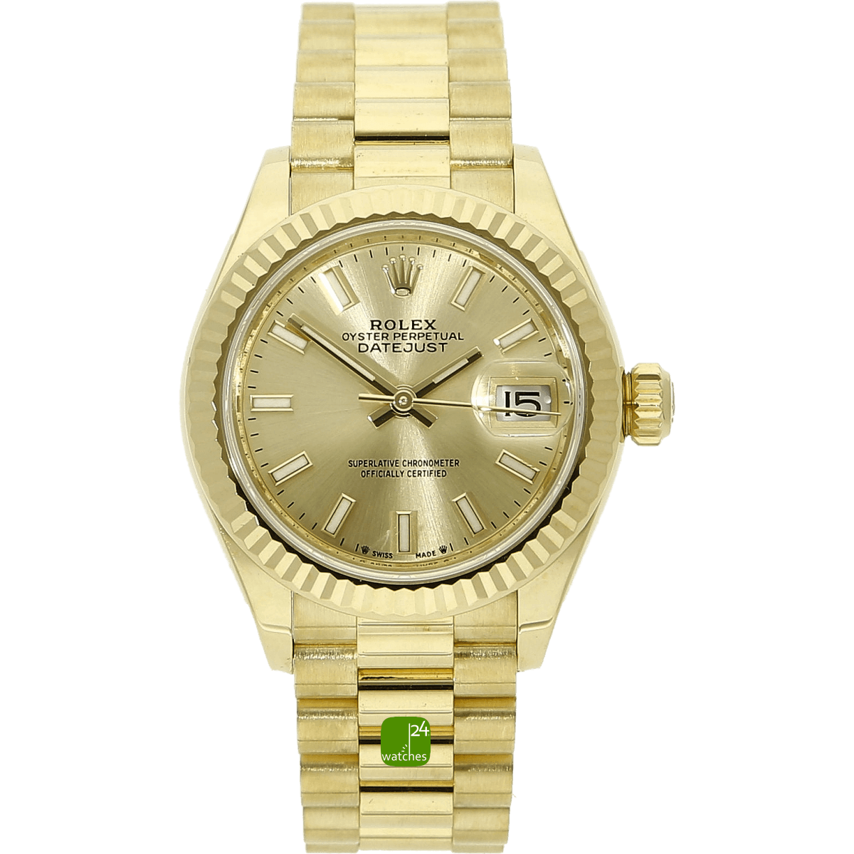 Rolex Lady Datejust 28 mm Gold 279178