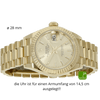 rolex lady datejust 28 mm gold liegend
