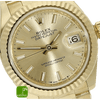rolex lady datejust 28 mm gold Zifferblatt