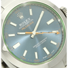Rolex Milgauss blau 116400 GV Zifferblatt