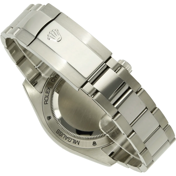 Rolex Milgauss blau 116400 GV Schliesse zu 