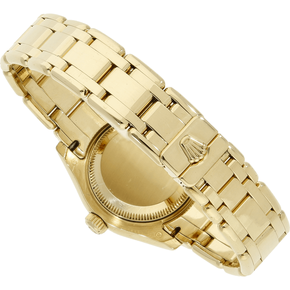 Rolex Pearlmaster 80318 MOP Schliesse zu 