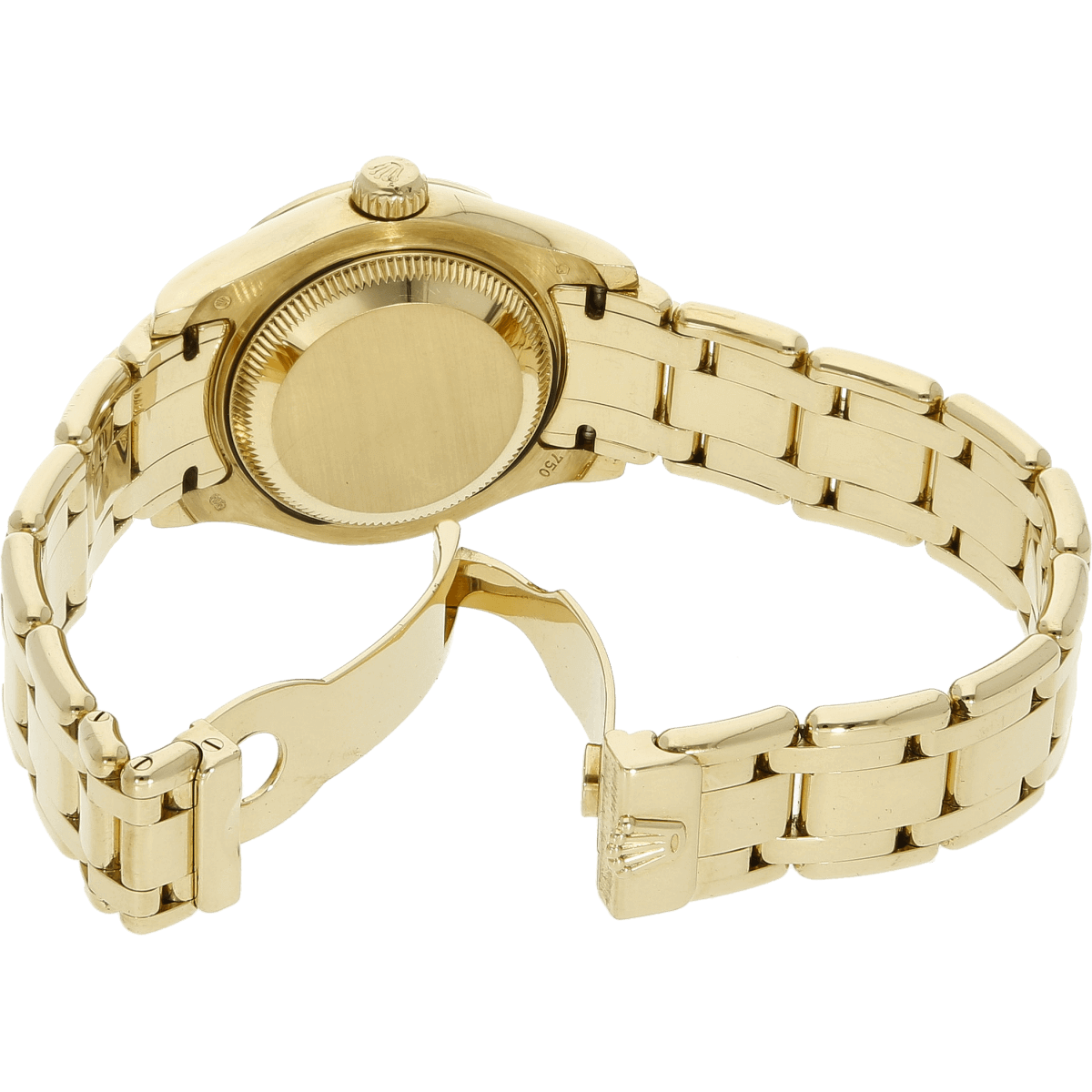 Rolex Pearlmaster 80318 MOP Schliesse offen