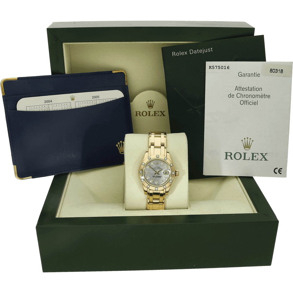 Rolex Pearlmaster 80318 MOP mit Papieren
