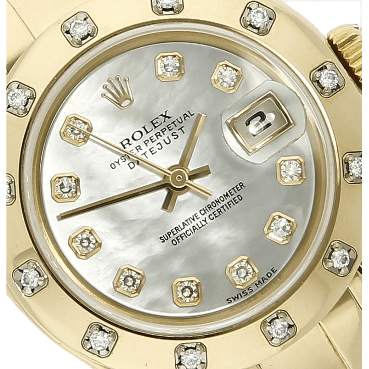 Rolex Pearlmaster 80318 MOP Zifferblatt 