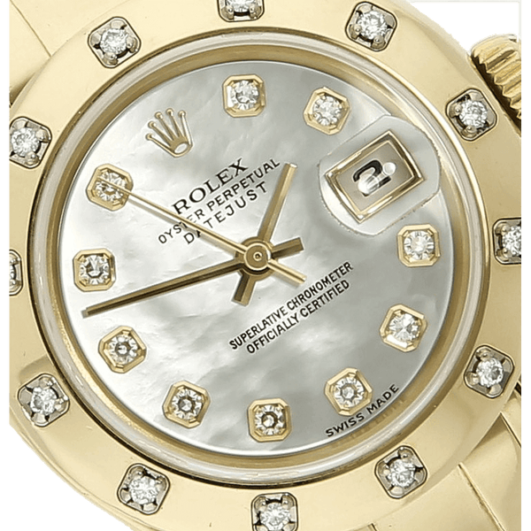 Rolex Pearlmaster 80318 MOP Zifferblatt 