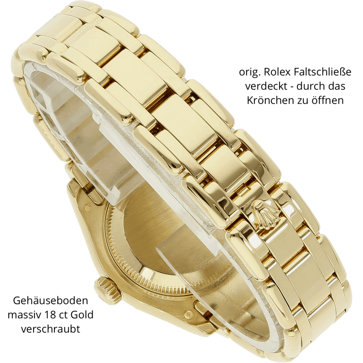 Rolex Pearlmaster MOP Dia Dial Schliesse zu