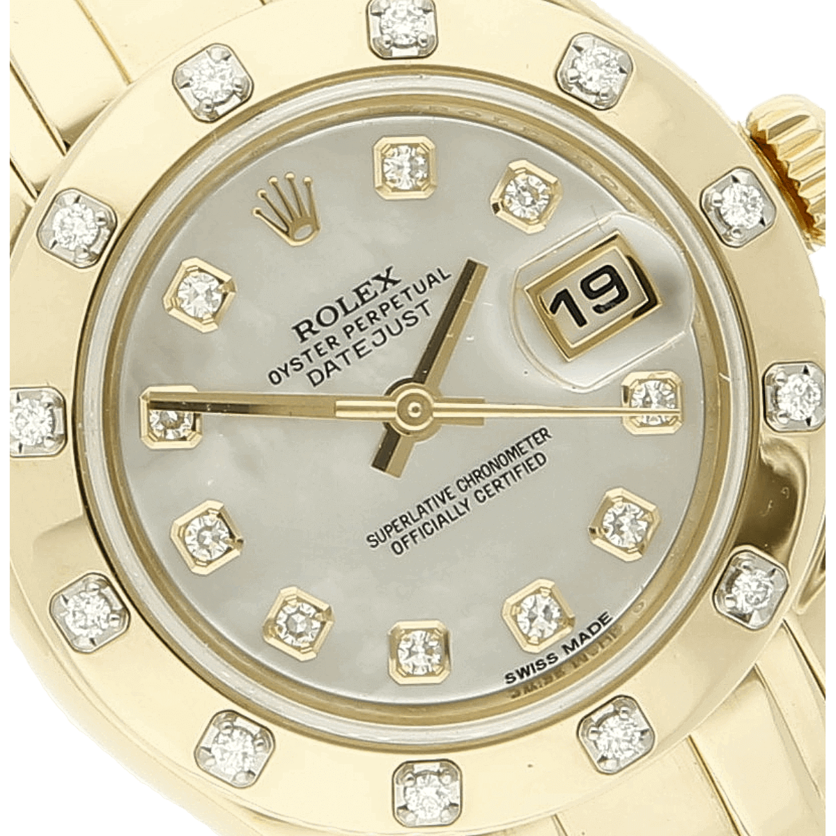Rolex Pearlmaster MOP Dia Dial Zifferblatt