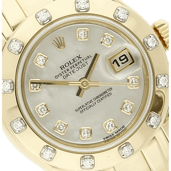 Rolex Pearlmaster MOP Dia Dial Zifferblatt