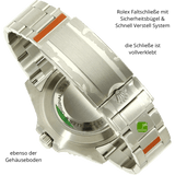 rolex-sea dweller gebraucht schliesse mit sticker verklebt
