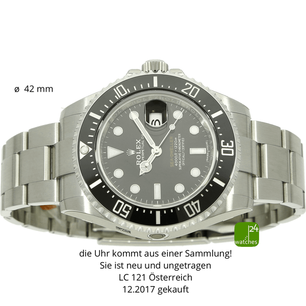 rolex-sea dweller gebraucht  liegend