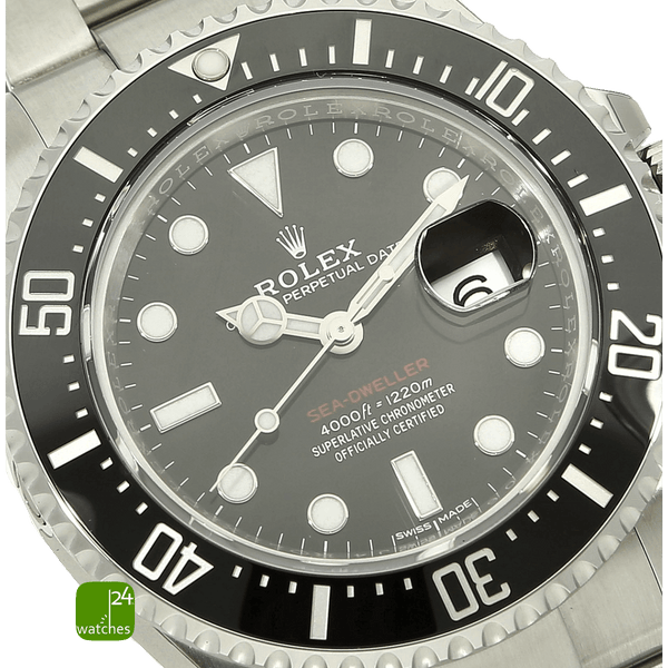 rolex-sea dweller gebraucht  zifferblatt