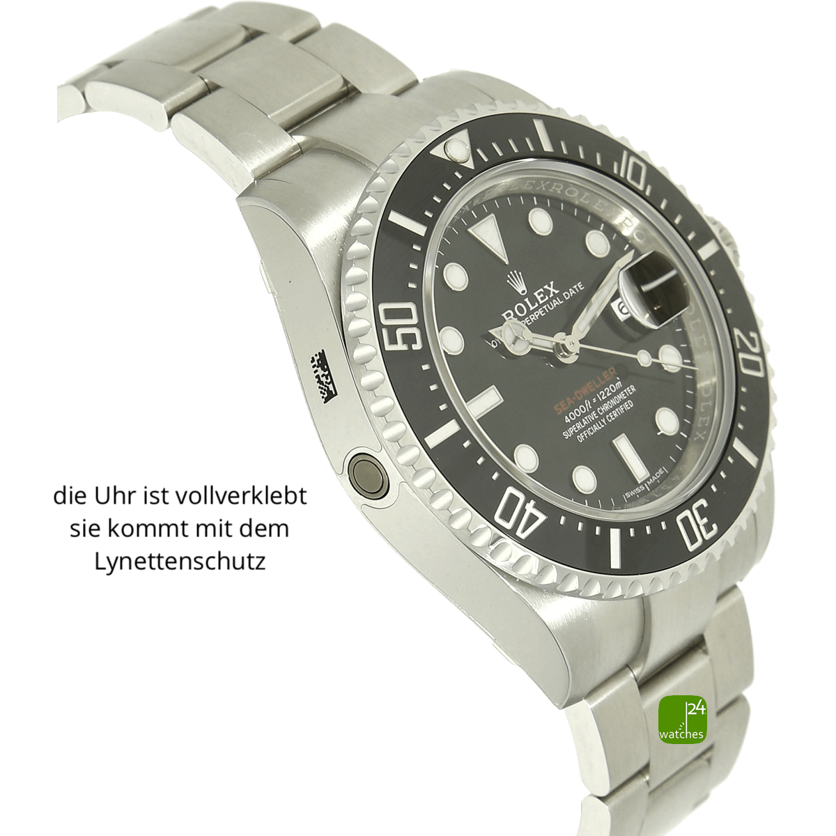 rolex-sea dweller gebraucht gehaeuse links