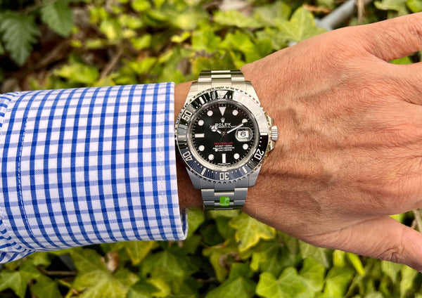 rolex-sea dweller gebraucht  am arm