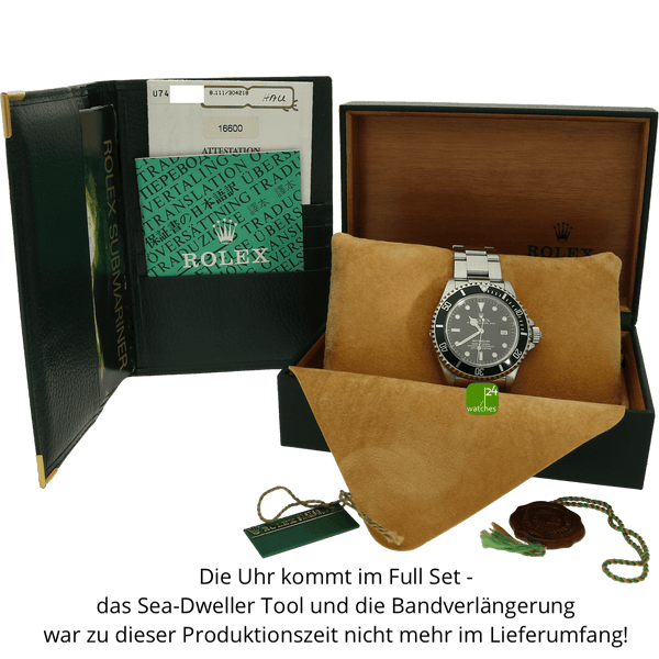 ROLEX Sea-Dweller full Set 1998