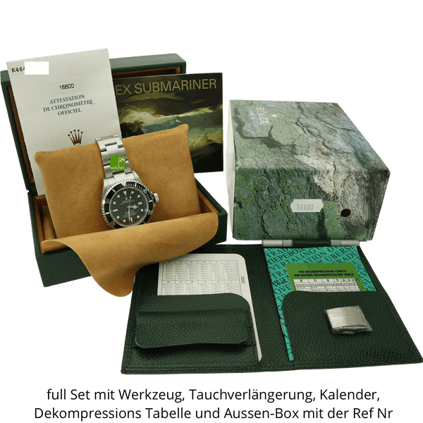 Rolex Sea Dweller 16600 neu mit Papieren