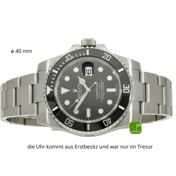 Rolex Submariner 116610LN neu liegend