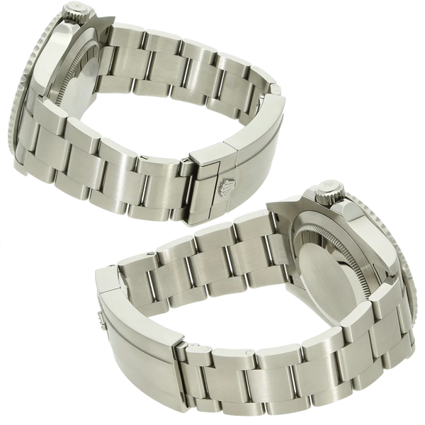 Rolex no Date Sub 124060 Armband links rechts 