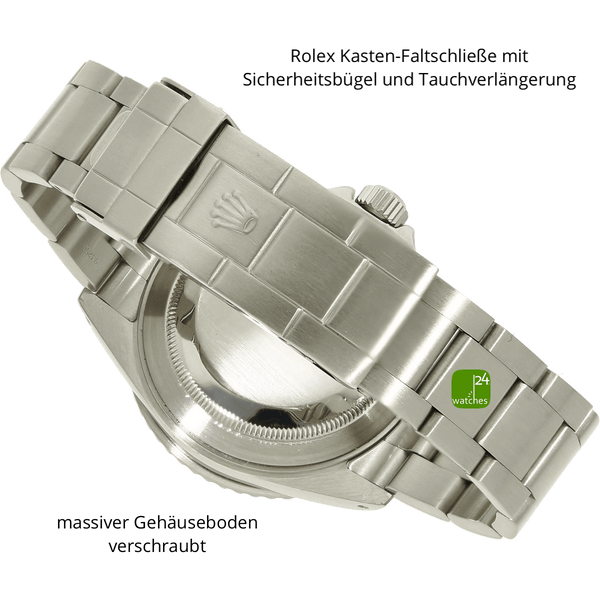 Rolex Submarnier Date 16610 Schliesse zu 