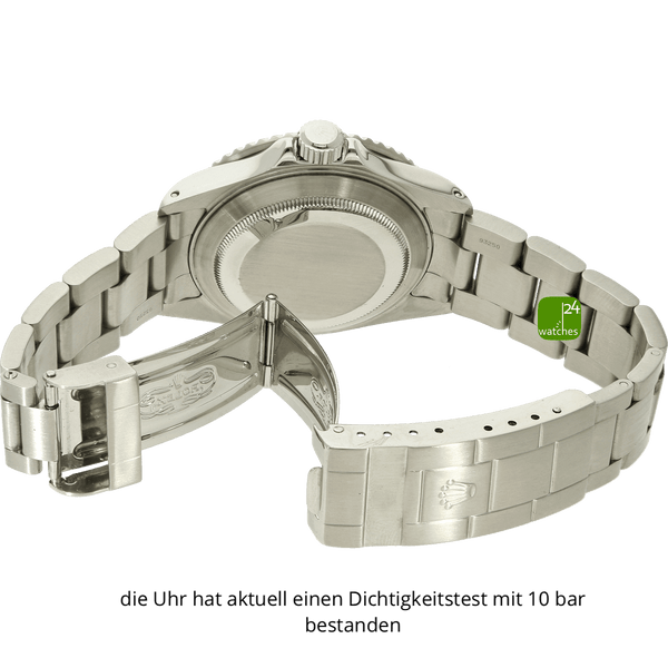 Rolex Submarnier Date 16610 Schliesse offen 
