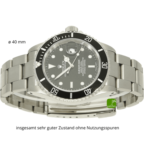 Rolex Submarnier Date 16610 liegend