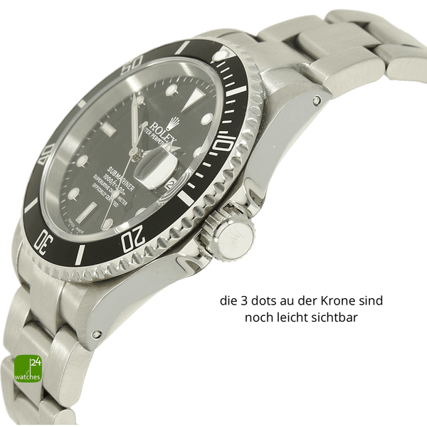 Rolex Submarnier Date 16610 Gehaeuse rechts 