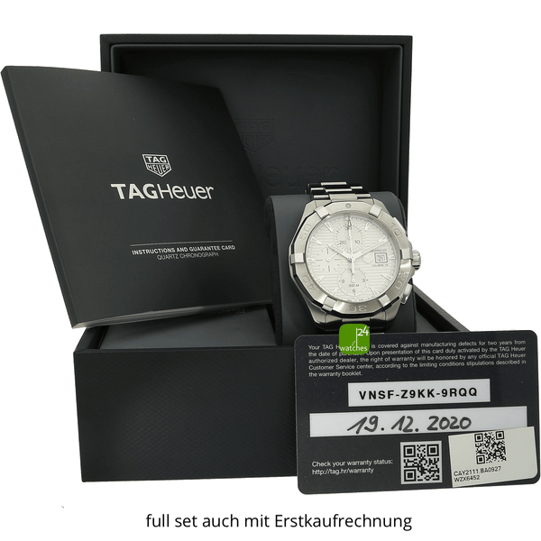 TAG Heuer Aquaracer Cal 16 mit Papieren