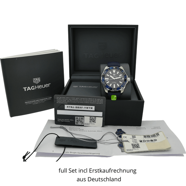 Tag Heuer Aquaracer Cal. 5 mit Garantiekarte