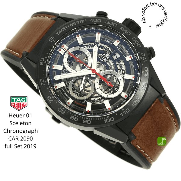 Heuer 01 Skeleton halb liegend