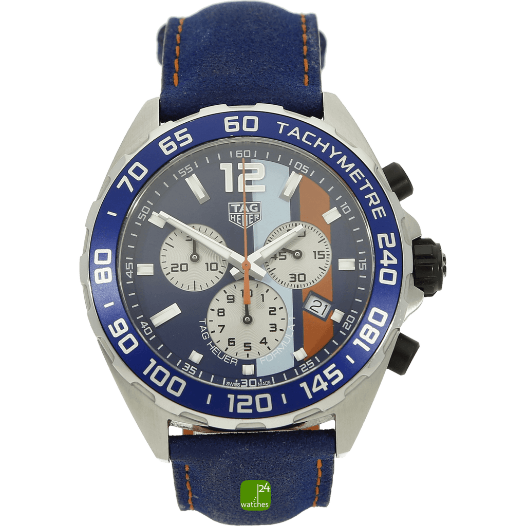 TAG Heuer Formula 1 Gulf stehend