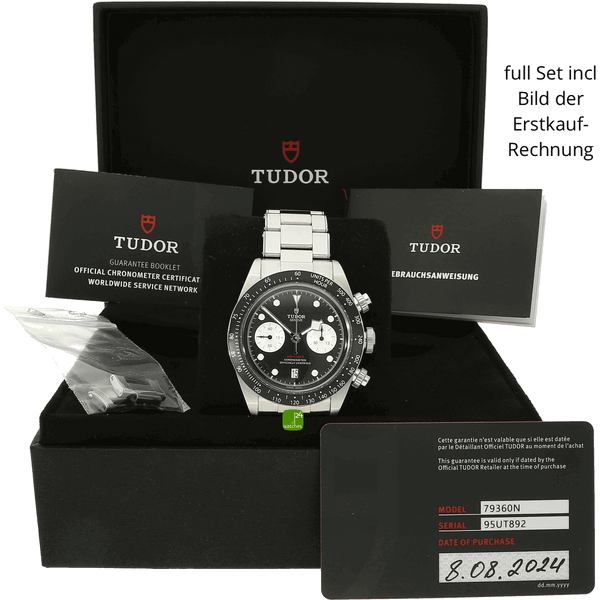 Tudor 76360N Chrono mit Papieren