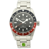 tudor black bay gmt 79830rb stehend 
