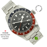 tudor black bay gmt 79830rb halb liegend