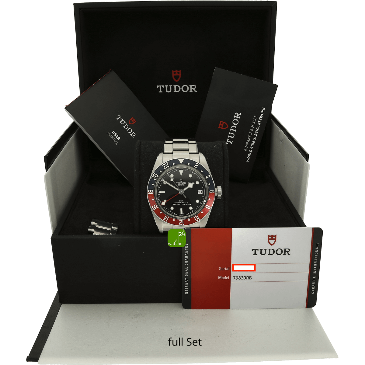 tudor black bay gmt 79830rb mit Papieren